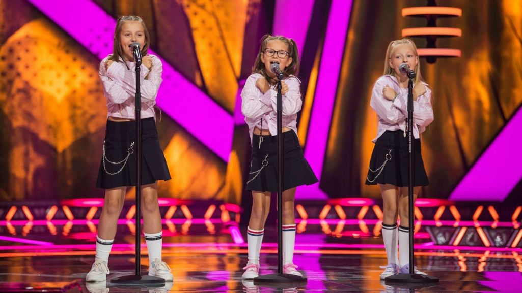 Eliza, Dorota i Lena P. wspólnie sięgnęły po hit „Say You’ll Be There” zespołu Spice Girls. Fot. Waldemar Kompała/ TVP