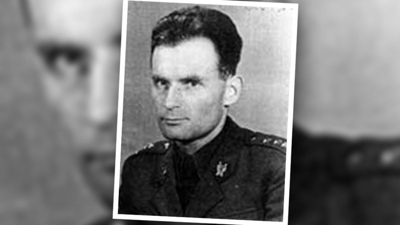 W 1951 roku 23-letni wówczas Stefan Michnik skazał na śmierć majora Zefiryna Machallę, przedwojennego oficera WP (fot.archiwa IPN)