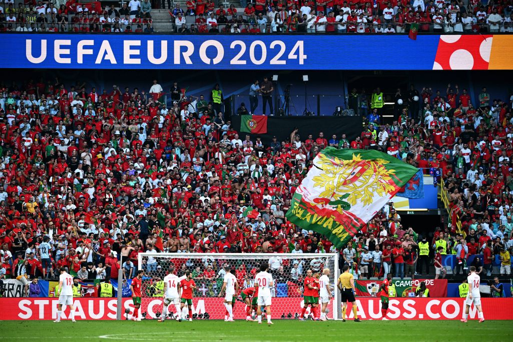Чэмпіянат Еўропы па футболе 2024. Група «F», матч паміж зборнымі Турцыі і Партугаліі. (Фота: UWE KRAFT / imago sport / Forum)