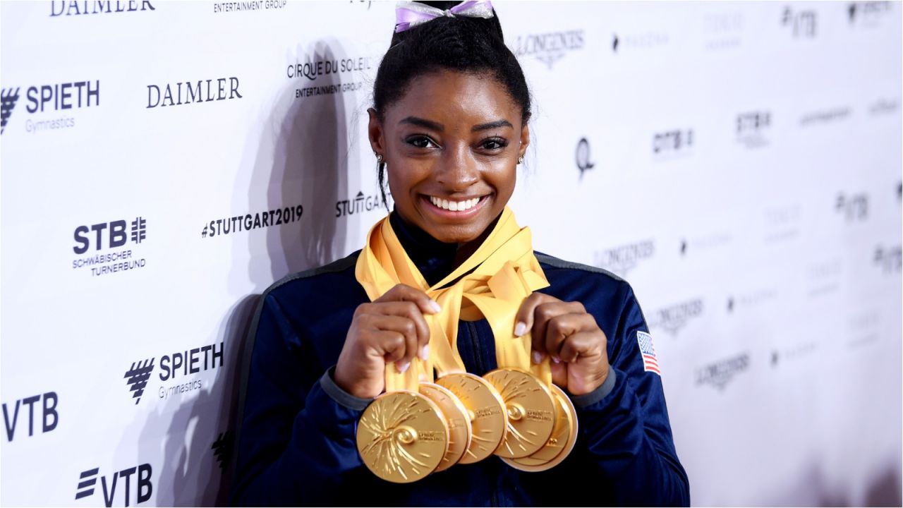 Koronawirus. Simone Biles nie jest zadowolona z przełożenia igrzysk olimpijskich (fot. Getty Images)