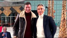 Robert Lewandowski, Paulo Sousa (fot. TVP)