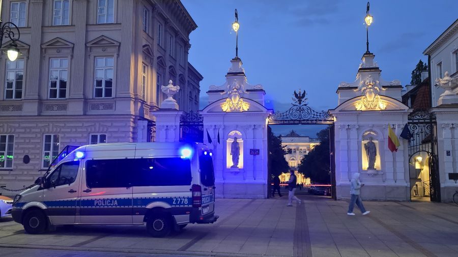 Nowe informacje o stanie zdrowia rannego strażnika z UW / fot. Tomasz Zieliński, TVP3 Warszawa