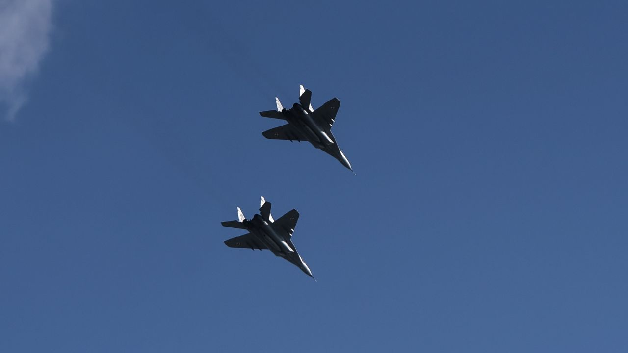 Myśliwce MiG-29. Czy trafią na Ukrainę? (fot. PAP/Wojtek Jargiło)