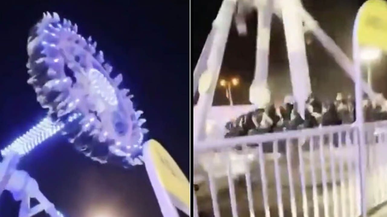 Horror w parku rozrywki. Karuzela złamała się wpół i runęła