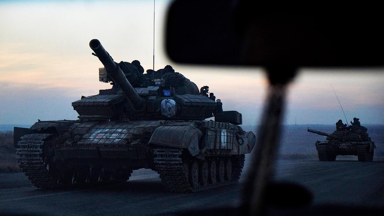 Rosja gromadzi wojska przy granicy z Ukrainą (fot. Pierre Crom/Getty Images)