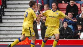 Grzegorz Rasiak i Marek Saganowski (fot. Getty)
