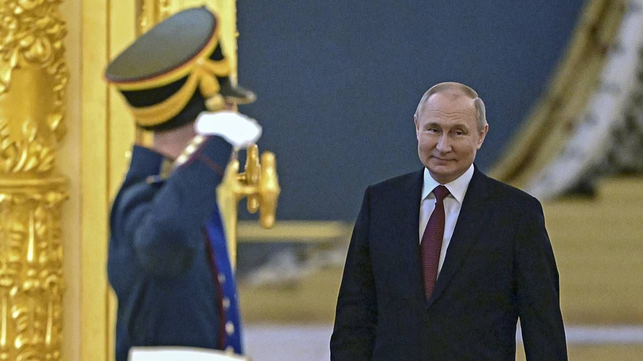 Prezydent Rosji Władimir Putin grozi Polsce i NATO (fot. PAP/EPA/MIKHAEL KLIMENTYEV/SPUTNIK/KREML) Prezydent Rosji Władimir Putin grozi Polsce i NATO (fot. PAP/EPA/MIKHAEL KLIMENTYEV/SPUTNIK/KREML)