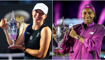 Iga Świątek i Coco Gauff to dwie ostatnie zwyciężczynie WTA Finals (fot. Getty Images)