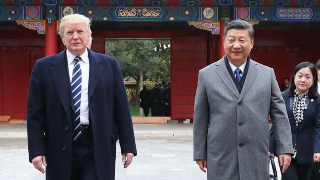 Доналд Трамп і Сі Цзінь Пінам. Крыніца: aa.com.tr