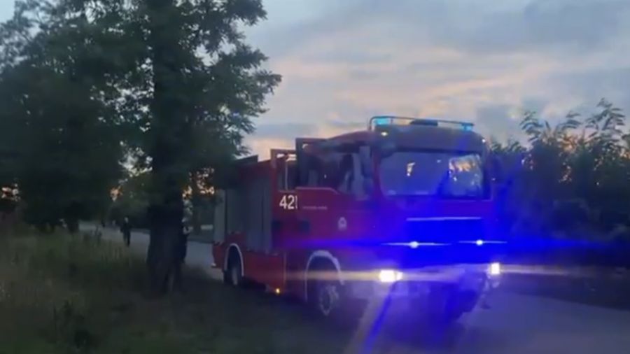 Trzemeszno, Gniezno, Jezioro Popielewskie, zakład poprawczy - ucieczka z poprawczaka (fot. Krzysztof Socha KPP w Gnieźnie)