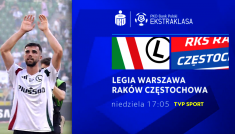 Legia Warszawa – Raków Częstochowa (fot. TVP)