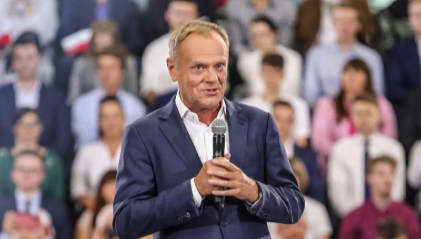 Donald Tusk: Ten zawód stał się najbardziej upokarzającym (fot. TVP Info)