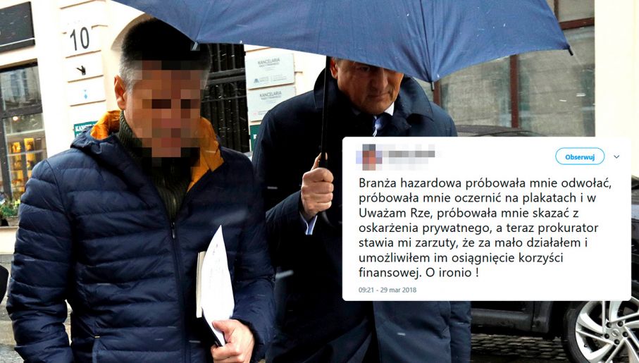„Branża hazardowa próbowała mnie odwołać, oczernić i ...