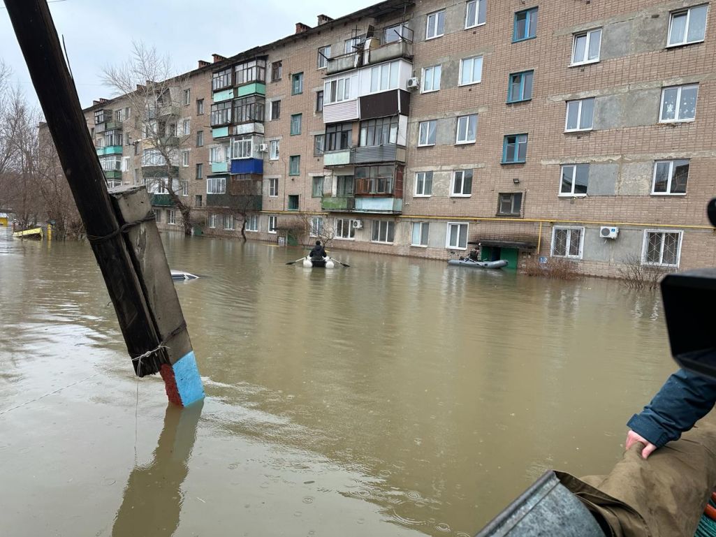 Наступствы паводкі ў Арэнбургскай вобласці РФ. (Фота: Урал56.Ру | Оренбург, Орск / Telegram)