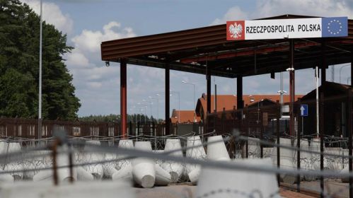 Закрытый пограничный переход на польско-белорусской границе в Половцы-Пещатке (Polowce-Pieszczatka), Польша. 21 июля 2025 года. Снимок носит иллюстративный характер. Фото: Wojtek Radwanski / AFP / East News