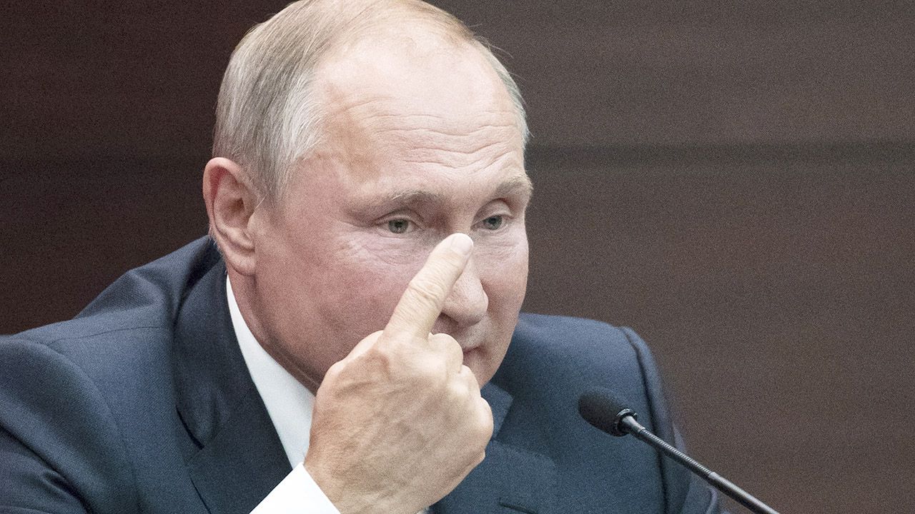 Putin postawi Ukrainie ciężkie warunki pokoju w Doniecku (fot. PAP/EPA/PAVEL GOLOVKIN / POOL) Putin postawi Ukrainie ciężkie warunki pokoju w Doniecku (fot. PAP/EPA/PAVEL GOLOVKIN / POOL)