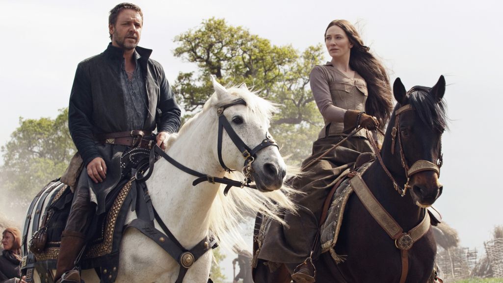 Film „Robin Hood” był jednym z pięciu filmów Ridleya Scotta, w których wystąpił Russell Crowe. Fot. Materiały prasowe TVP
