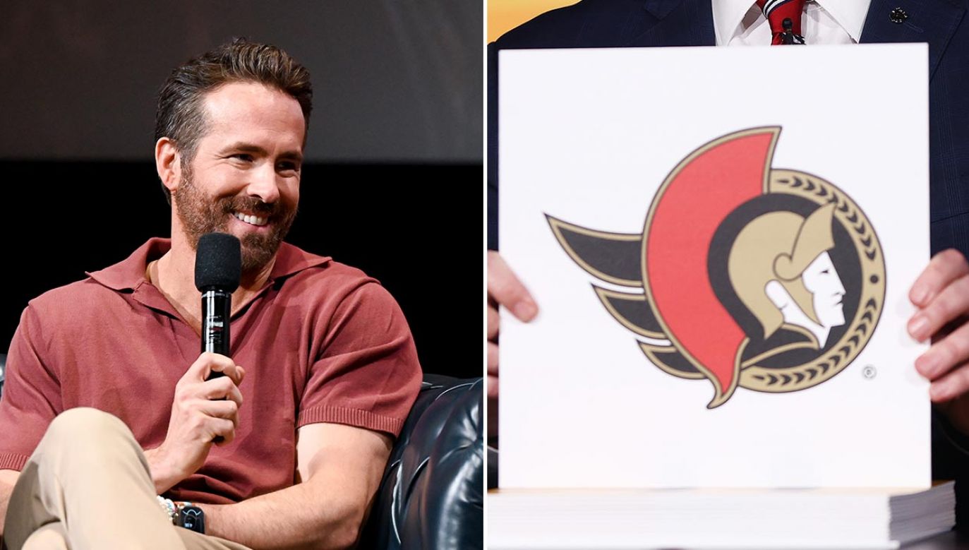  Ryan Reynolds stara się o kupno większościowych udziałów w Ottawa Senators (fot.  Gilbert Flores/Variety via Getty Images; Mike Stobe/NHLI via Getty Images))