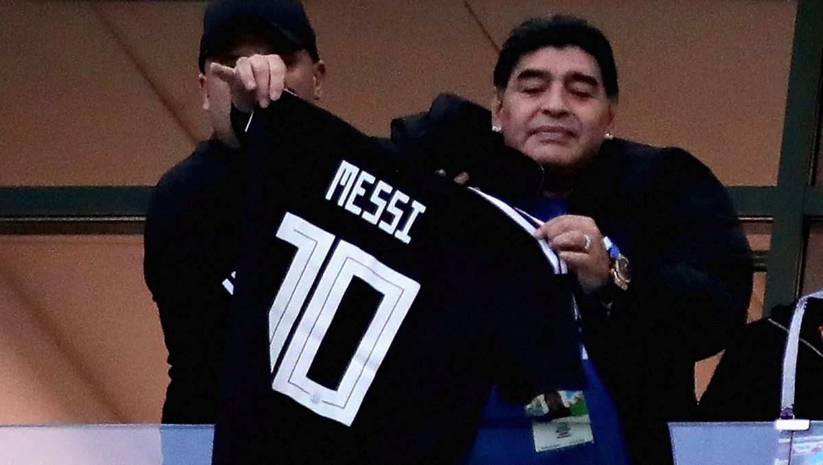 Diego Maradona czy Leo Messi? Ta debata trwa od lat (fot. Getty Images)