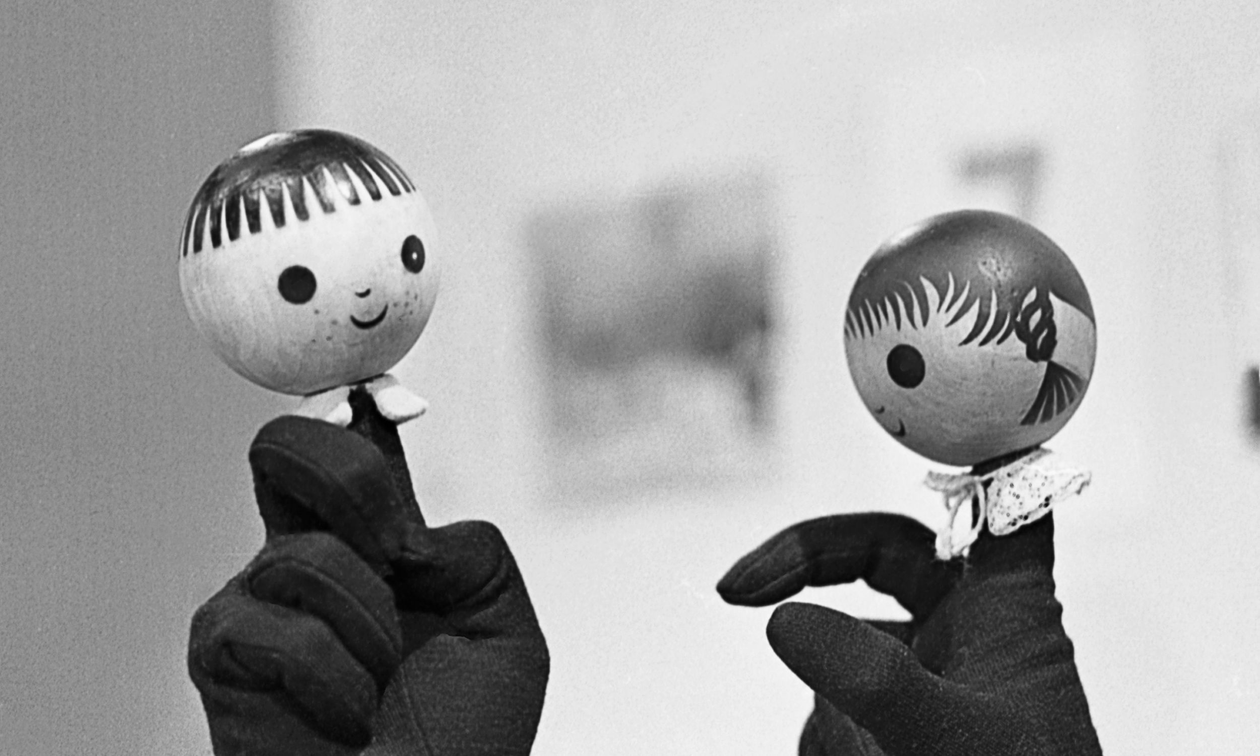 „Jacek i Agatka” pierwsza dobranocka emitowana przez Telewizję Polską w latach 1962–1973. Fot. TVP