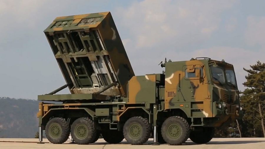 The Chunmoo launchers are similar to the US-made HIMARS systems, which Kyiv has put to effective use in Russia’s ongoing war in Ukraine. (WikiCommons)