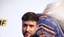 Fot. Ewa Kalinowska/Aleksander Sikora na premierze filmu "Miłość jest blisko"