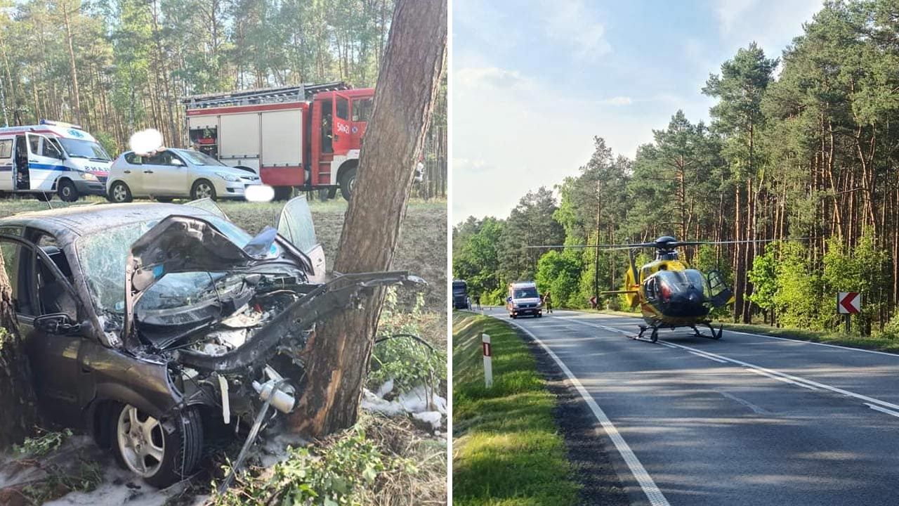 Nie żyje 14-latek z wypadku (fot. Facebook/OSP Ostrzeszów)