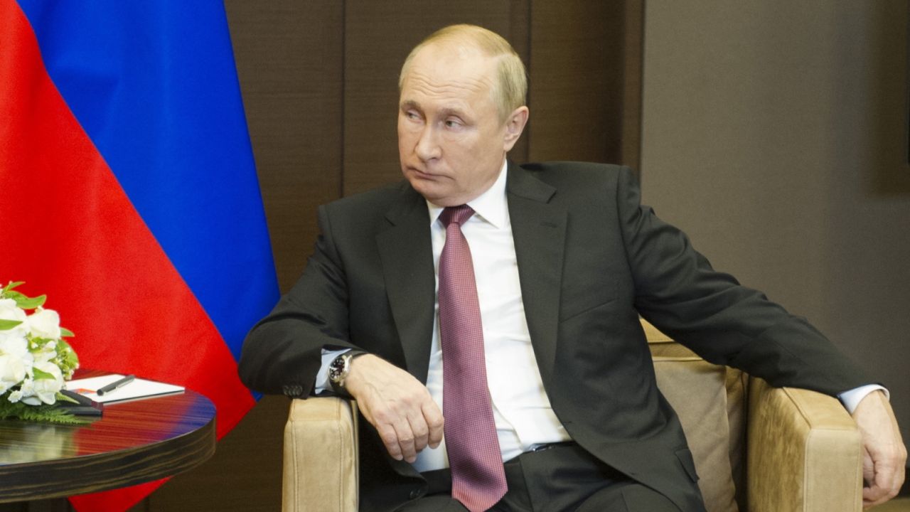 Prezydent Rosji Władimir Putin (fot. EPA/MIKHAIL KLIMENTYEV / SPUTNIK / PAP)