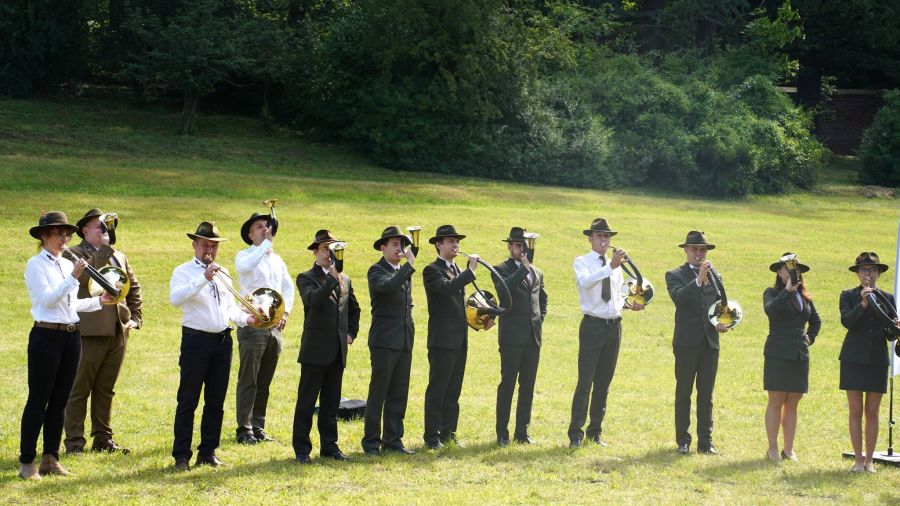 Gołuchów Trwa Festiwal Lasu. Niecodzienne widowisko (fot. Ośrodek Kultury Leśnej w Gołuchowie/Facebook)