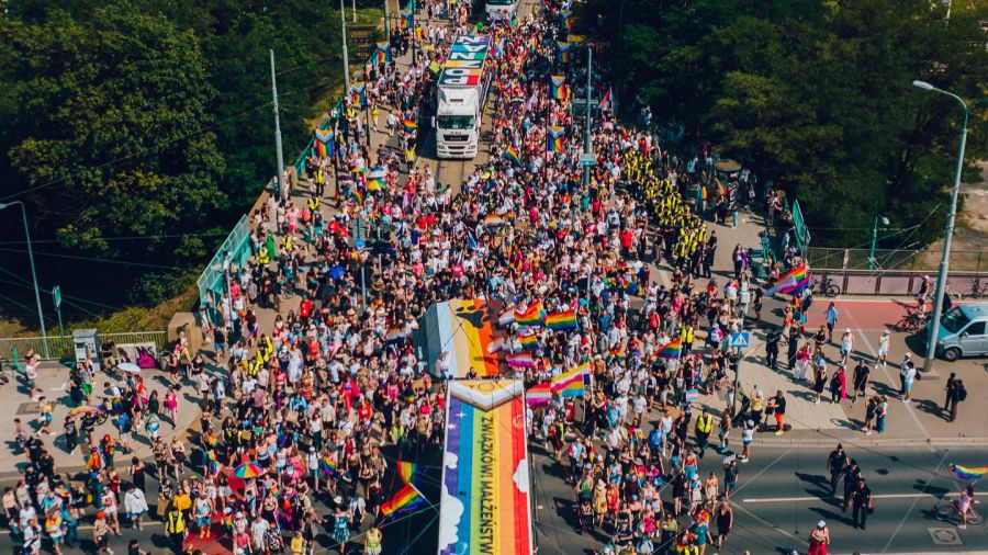 Poznań Pride 2025: XXI Marsz Równości (fot. Grupa Stonewall/Facebook)