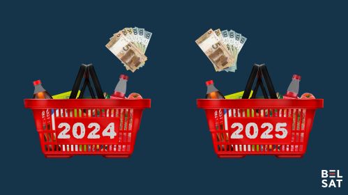 Ідэнтычныя кошыкі прадуктаў у 2024 і 2025 гадах