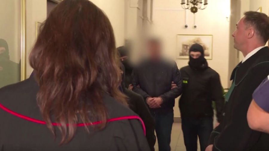 Bartłomieja S. zatrzymano w październiku zeszłego roku. Fot. TVP3 Katowice