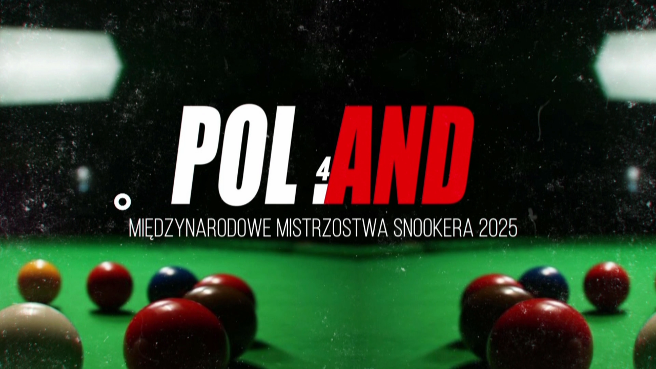 Snooker, Międzynarodowe Mistrzostwa Pol.And Snooker Open – Lwówek Wlkp. Transmisja online na żywo w TVP Sport (18.08.2025)