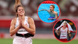 Maria Andrejczyk, Radosław Kawęcki i Dawid Tomala wciąż ścigają olimpijskie minima (fot. Getty)