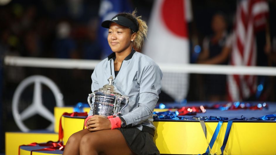 Naomi Osaka z trofeum US Open (fot. Getty) Naomi Osaka z trofeum US Open (fot. Getty)