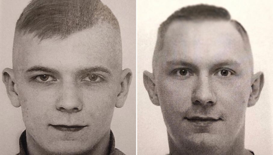 Gdzie ukrawają się Sebastian Włodarczyk (z lewej) i Łukasz Goławski? ((fot. Policja)