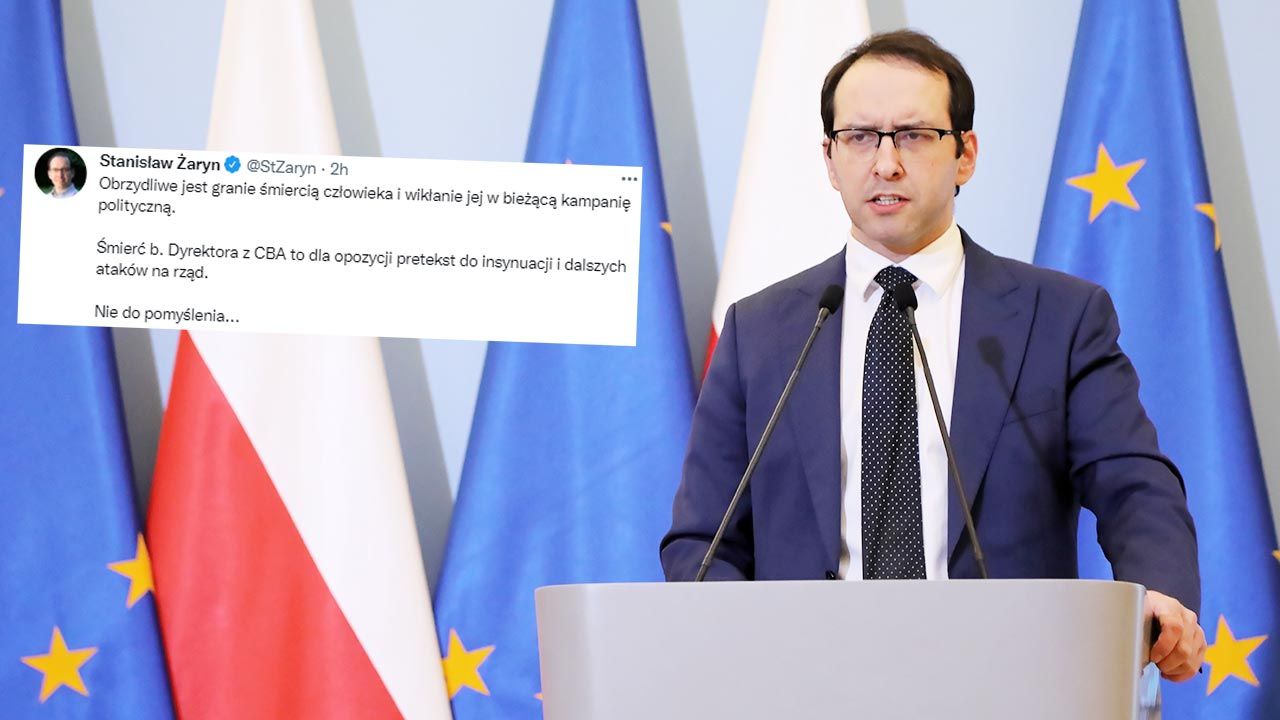 Rzecznik prasowy ministra koordynatora służb specjalnych Stanisław Żaryn (fot. PAP/Wojciech Olkuśnik) Rzecznik prasowy ministra koordynatora służb specjalnych Stanisław Żaryn (fot. PAP/Wojciech Olkuśnik)
