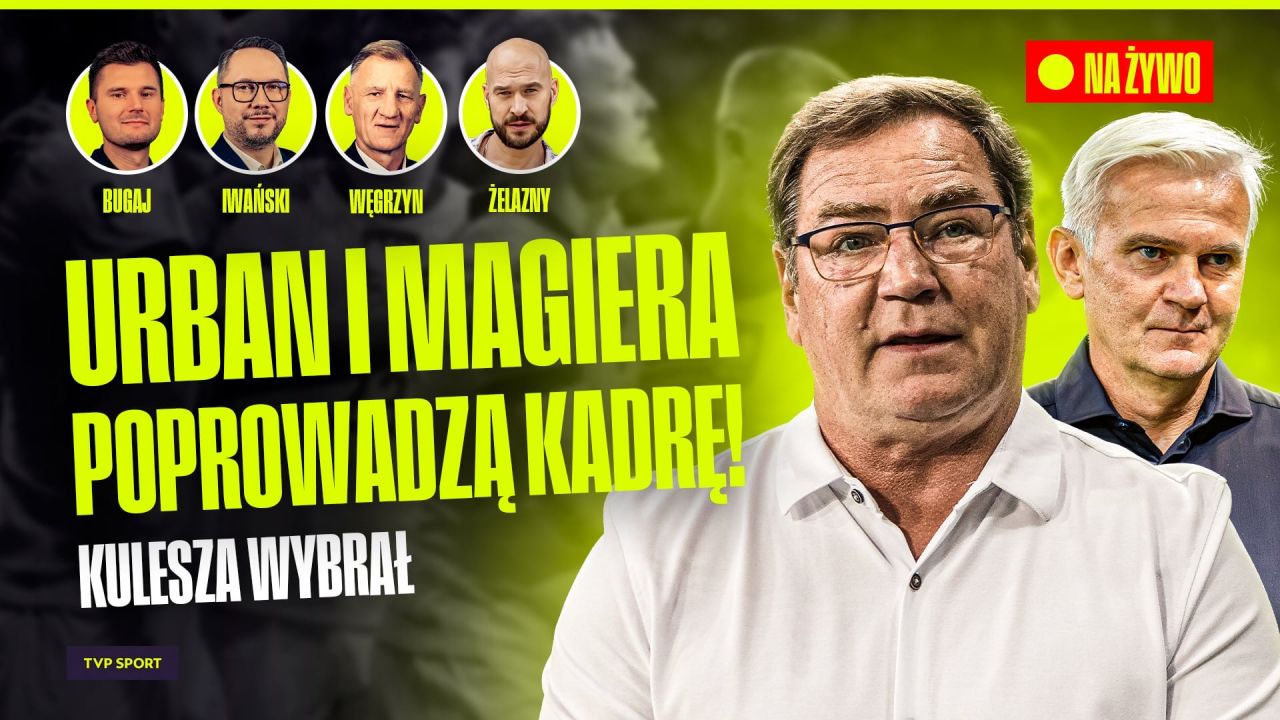 Jan Urban nowym selekcjonerem – program specjalny. Transmisja online na żywo w TVP Sport (16.07.2025)