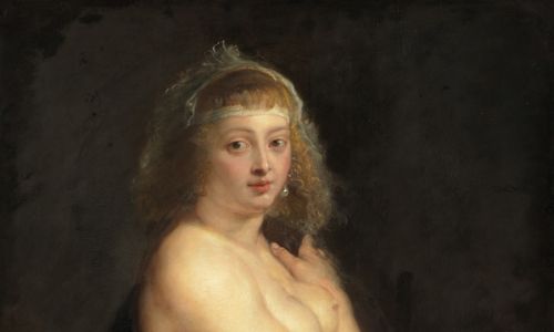 Do obrazu „Het pelsken”, „Futrzanego płaszcza”, pozowała Rubensowi młodziutka i pulchniutka Helena Fourment, zdaniem jej współczesnych – najpiękniejsza kobieta Antwerpii tamtych czasów. Nagie ciało, otulone – nie nazbyt dokładnie – miękkim futerkiem ma niezwykły potencjał seksualności, zarazem niewinności. Jasna, rudawa karnacja Heleny, fałdki jej młodego ciałka, tworzą prowokujący kontrast w zderzeniu z ciemnym włosiem okrycia. Fot. Kunsthistorisches Museum Wien