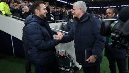 Frank Lampard i Jose Mourinho (fot. Getty)