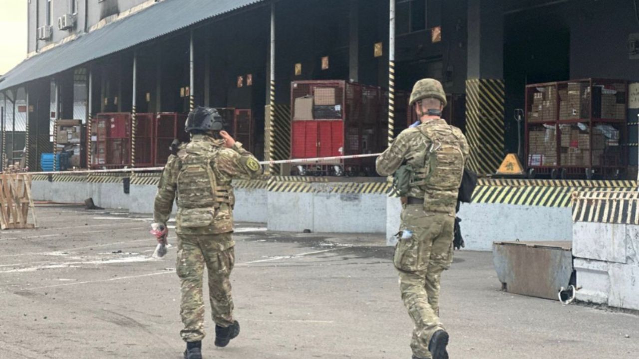 Wybuch paczki na terminalu w Kijowie. „Akt terrorystyczny”