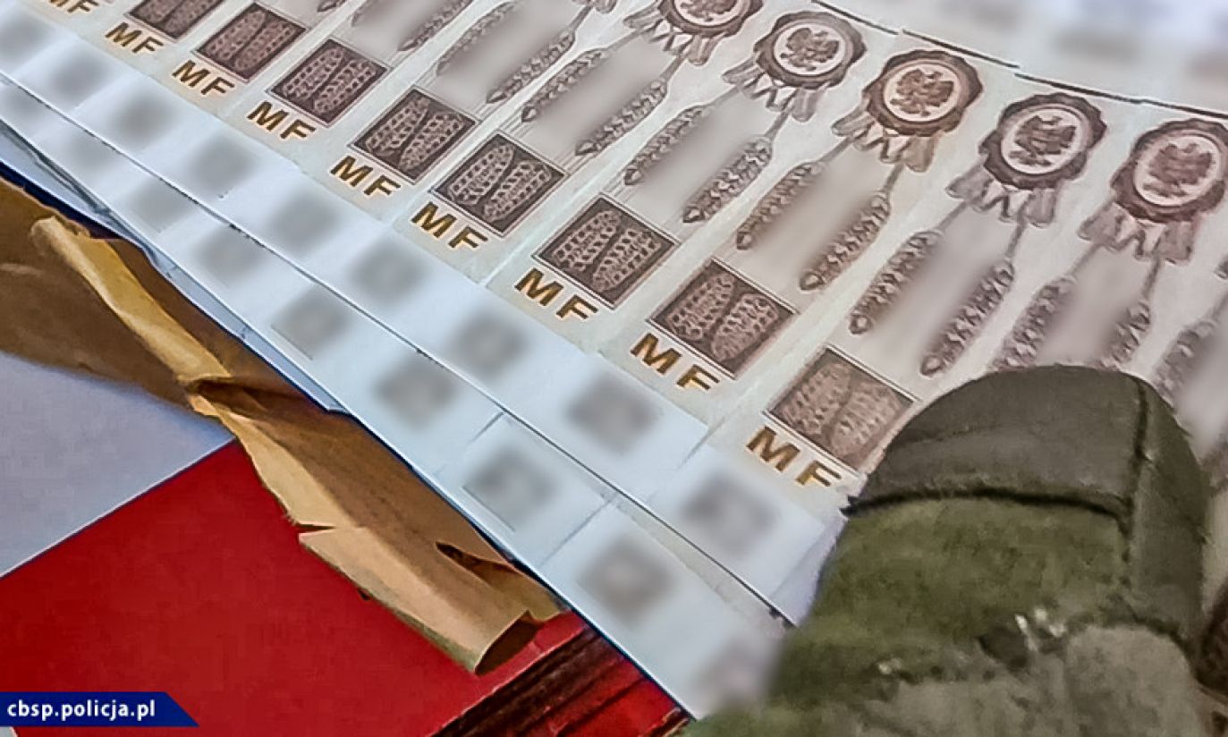 Likwidacja nielegalnej rozlewni alkoholu (fot. CBŚP)