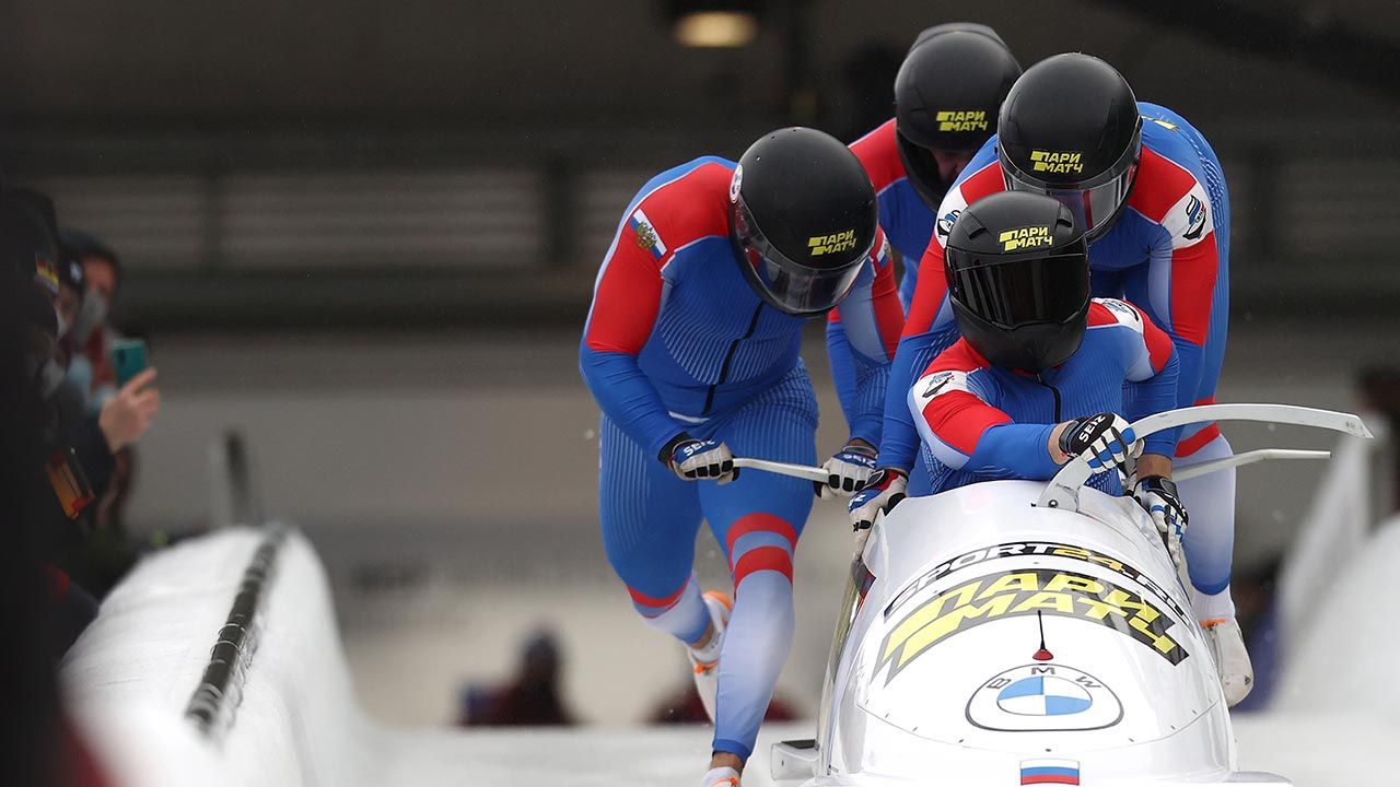 Zawody bobslejowe (fot. Dean Mouhtaropoulos/Getty Images) Zawody bobslejowe (fot. Dean Mouhtaropoulos/Getty Images)