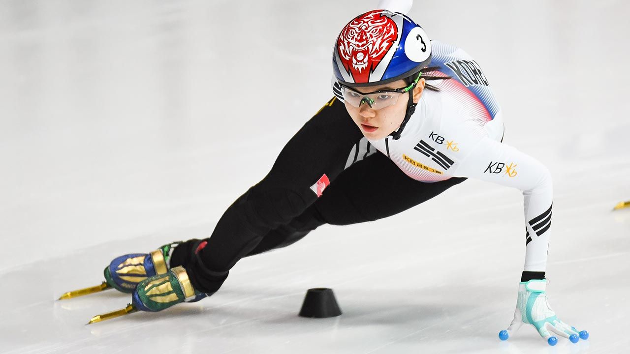 Shim Suk-hee miała celowo dopuścić do upadku koleżanki (fot. David Kirouac/Icon Sportswire via Getty Images) Shim Suk-hee miała celowo dopuścić do upadku koleżanki (fot. David Kirouac/Icon Sportswire via Getty Images)
