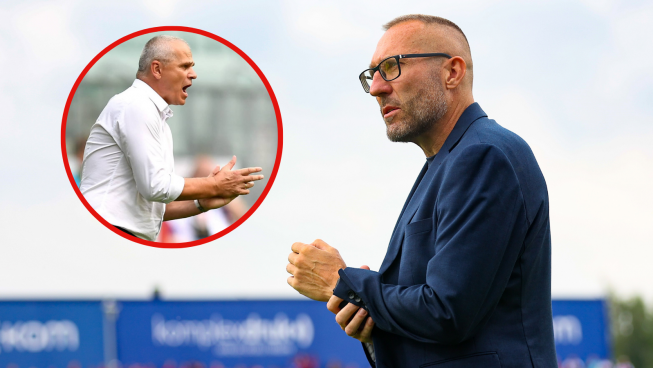 Vitezslav Lavicka i Marek Papszun Vitezslav Lavicka i Marek Papszun