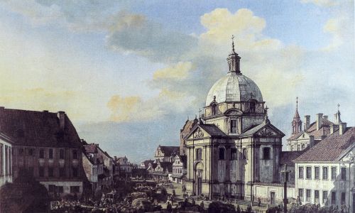 <i>Church of the Holy Sacrament in the New Town</i>. Reproduction: PAP