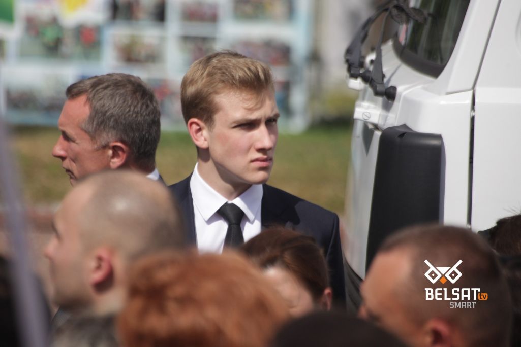 Мікалай Лукашэнка ў Горадні, Беларусь. 22 жніўня 2020 года. (Фота: Мікола Камінскі / Белсат)