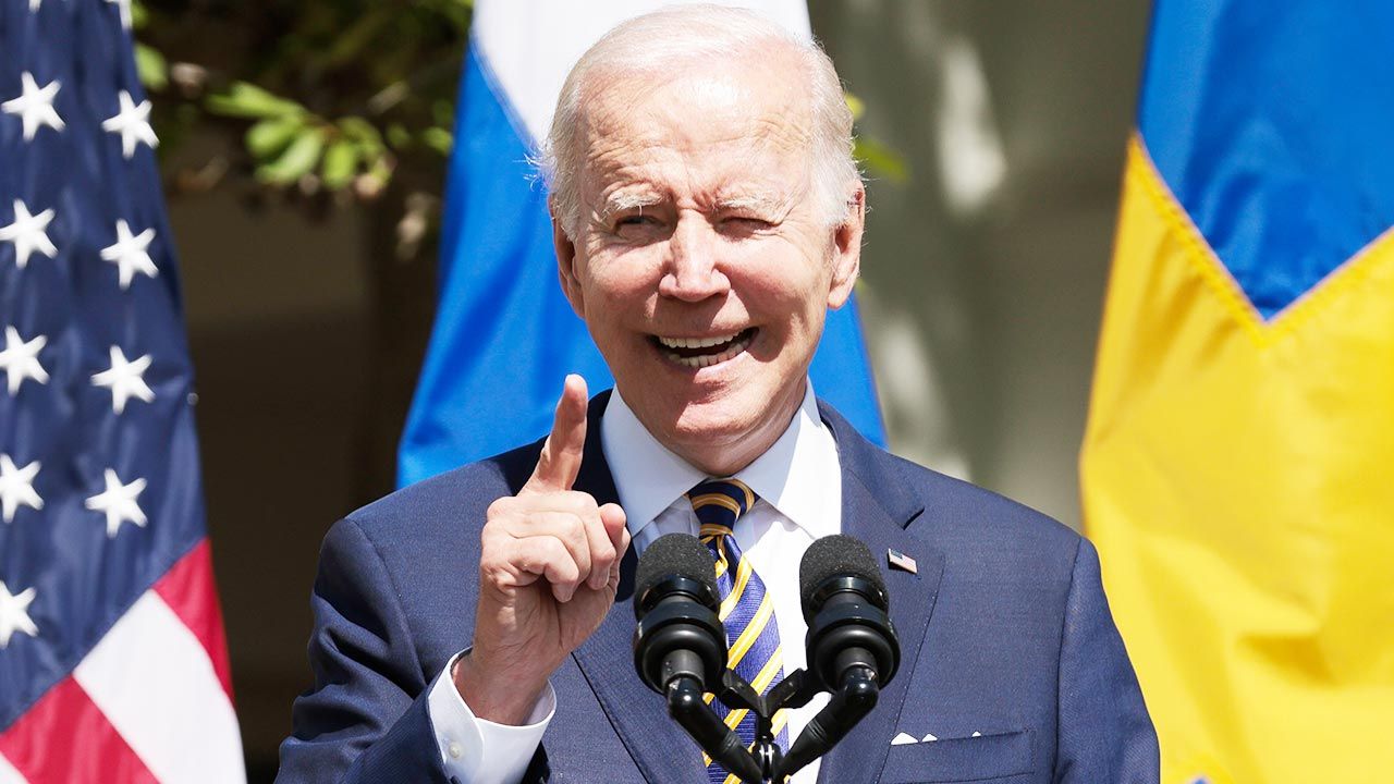 Prezydent USA Joe Biden (fot. PAP/EPA/OLIVER CONTRERAS / POOL)