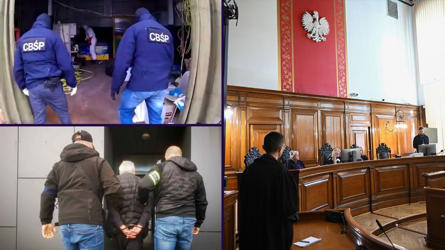 Mężczyzna był nazywany „Profesorem” (fot. CBŚP; PAP)