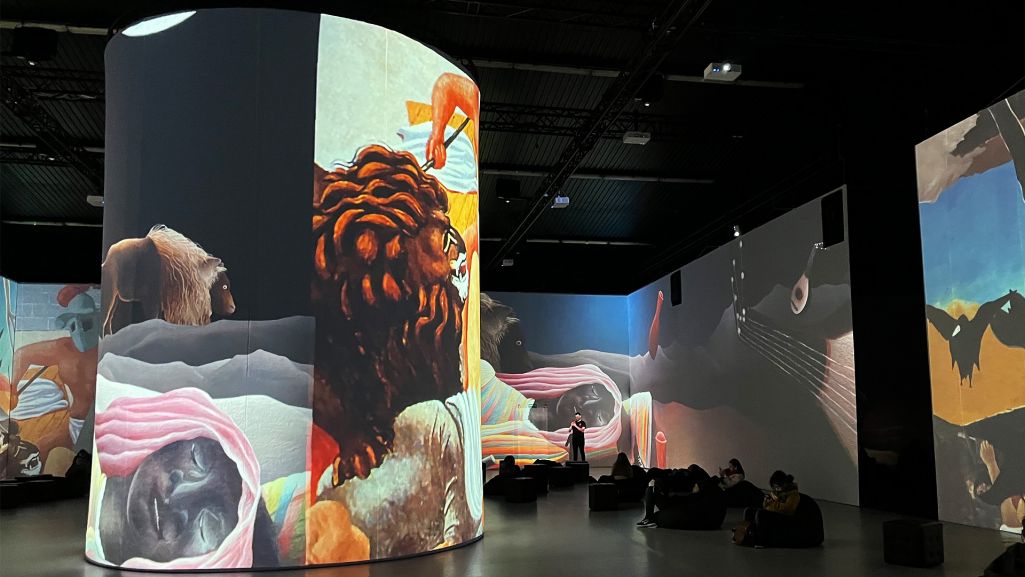 „Van Gogh & Friends – The Immersive Experience” to wyjątkowe wydarzenie, podczas którego zwiedzający doświadczą sztuki na najwyższym poziomie. Fot. Paulina Gerasik/TVP
